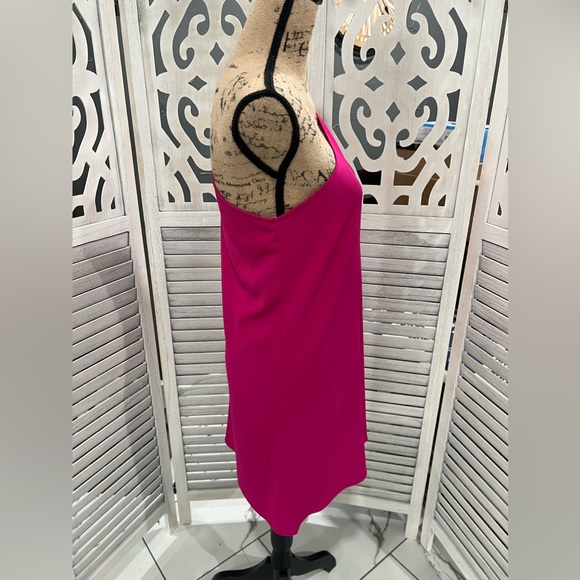 VICI Hot PINK Size M Cocktail Drape Dress - Picture 12 of 13